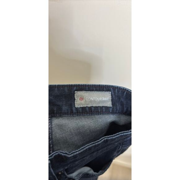 AG Adriano Goldschmied Jeans Womens 26 Dark Wash Mari High Rise Slim Straight - Picture 3 of 9
